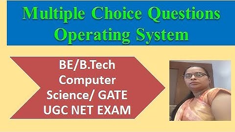 Multiple Choice Questions Operating system #operatingsystem@techgurukul4545 #MCQ#gate#UGCnet