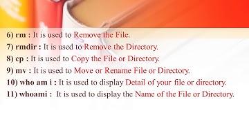11 std ch 6 Basic Ubuntu Linux Commands