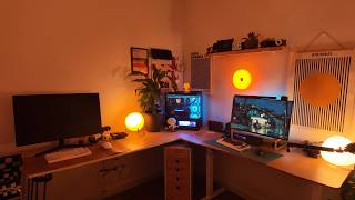 Os UPGRADES INSANOS que fiz no MEU SETUP que deixaram ele ainda mais aconchegante pra jogar a noite!