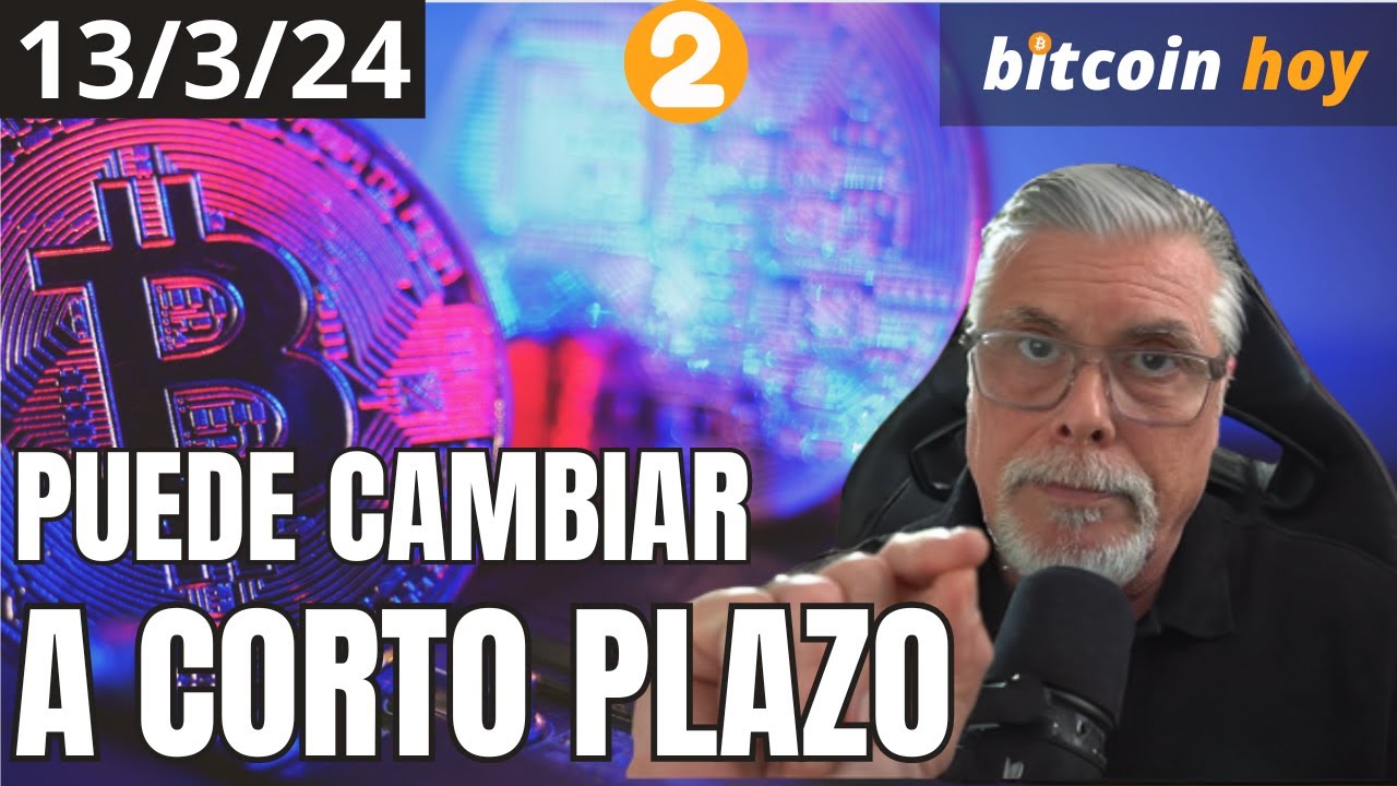 🔴HOY PUEDE PROVOCAR UN ✅CAMBIO EN LA TENDENCIA DE BITCOIN A CORTO PLAZO