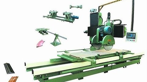 OMC  DDQ1000 Double blade stone cutting profiling machine