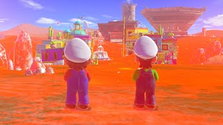 Super Mario & Luigi Odyssey The Floor Is Lava - Sand Kingdom