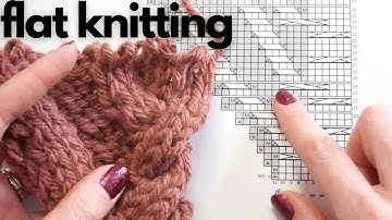 How to Read a Knitting Cable Chart | Flat Knitting | Knitting House Square