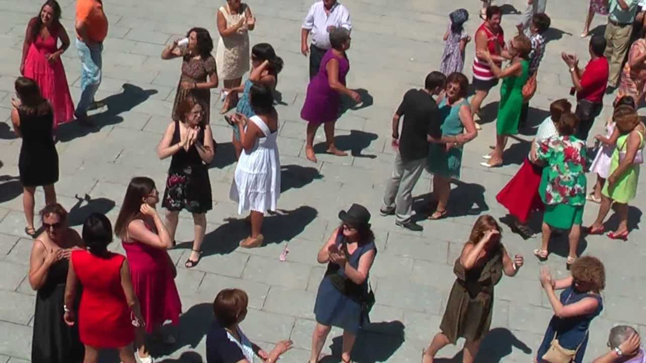 SALMORAL Valentín 2012  SAN ROQUE  baile al santo 4