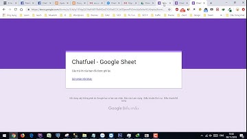 Send data form Chatfuel - Google Sheet
