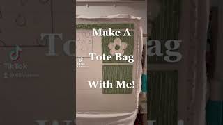 Making My Own TUFTED TOTE *DIY* #diy #totebag #tufted