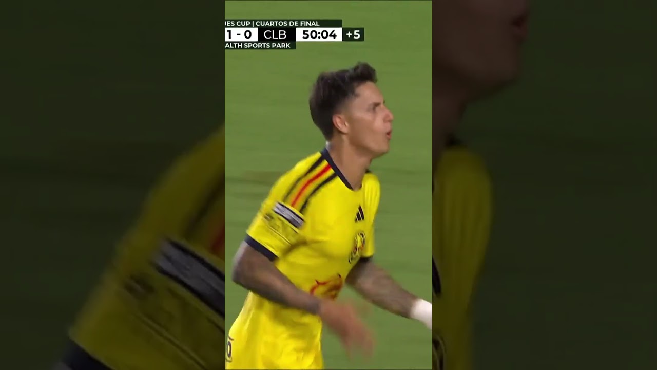 ¡Goooool de Rayito! Cae el 2-0 del América #shorts