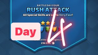 Empires & Puzzles Tourney : 3 ⭐️ 🌈 Rush Attack 🌈 Day-4