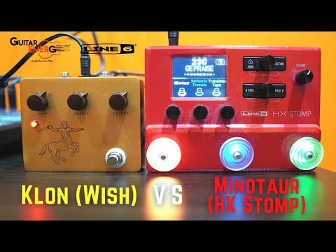 HX Stomp (Minotaur) VS Klon Clone (Wish.com)