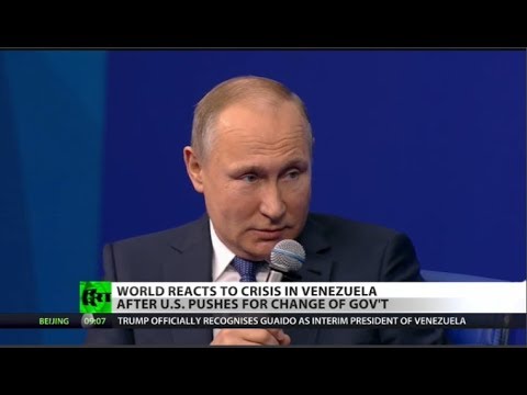 Putin Warns US: Hands Off Venezuela