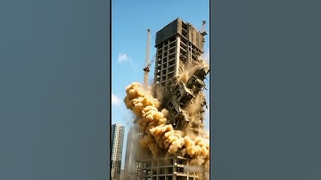 🏗️ Under-Construction Building Collapse - Intense AI Simulation 💥