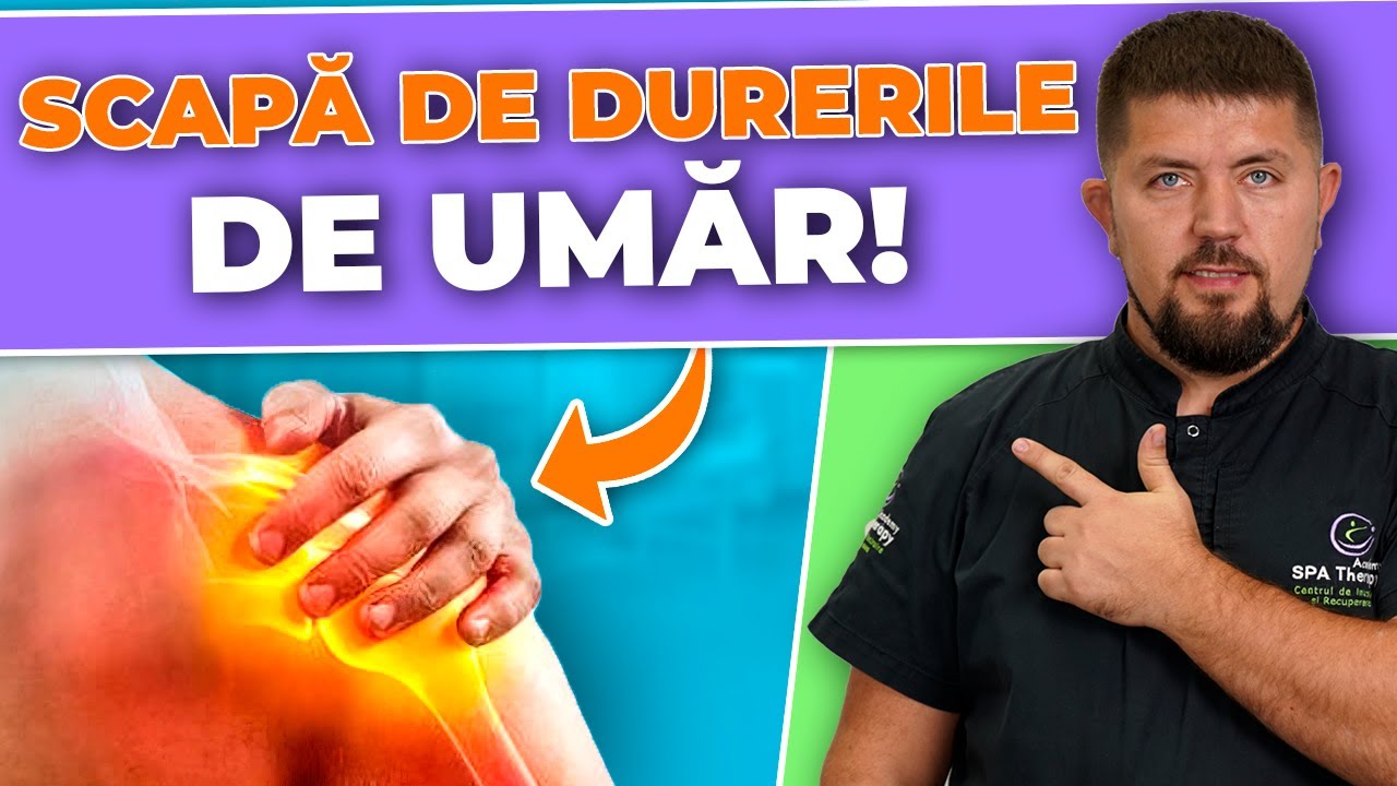 Ce să faci dacă ai dureri de umăr? Cea mai eficientă metodă pentru a scăpa de durere!