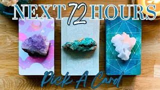 ⏳THE NEXT 72 HOURS.. THIS WILL SUPRISE YOU 🤯🏃‍♀️✨Pick A Card Tarot Reading