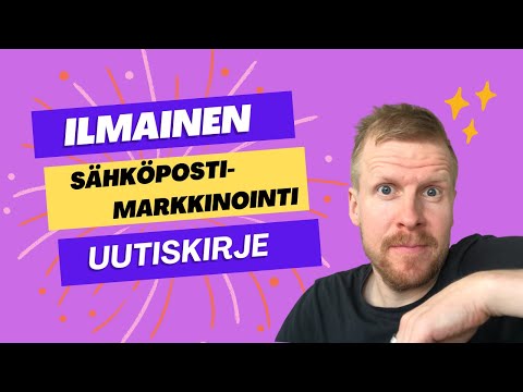 Video: Mikä on sähköpostiuutiskirje?