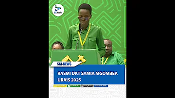 RASMI DKT SAMIA MGOMBEAURAIS 2025 