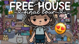 TOCA BOCA FREE AESTHETIC HOUSE TOUR! 😍😱 all free stuffs | toca gohar |💗