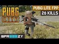 PUBG Lite 26 KILLS | FREE To Play | FPP Solo