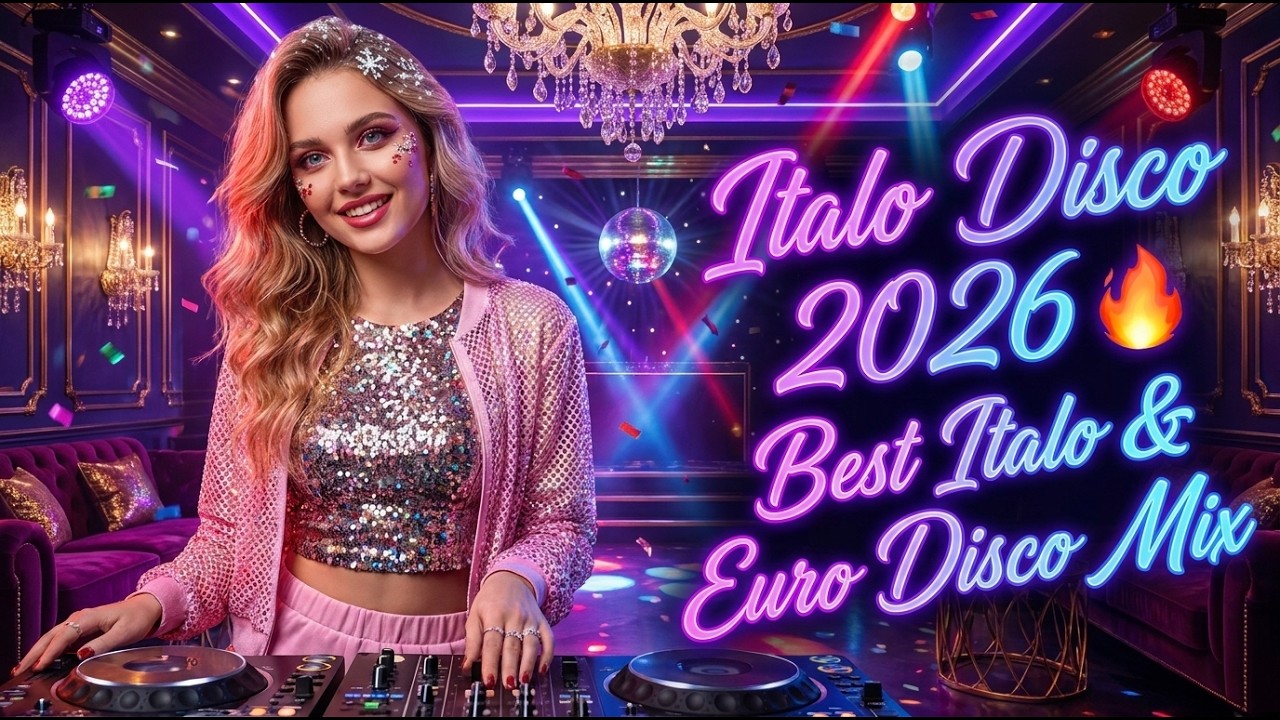 Italo Disco 2026 🔴 LIVE 🚀 Neon Night Drive | 80s Disco & Synthwave Mix ...