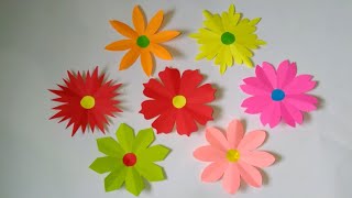 Cara Membuat Kelopak Bunga dari Kertas - How to make different paper flower shapes | Paper Flowers