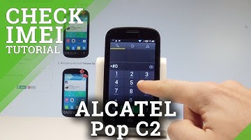 How to Check IMEI and Serial Number on ALCATEL Pop C2 |HardReset.Info