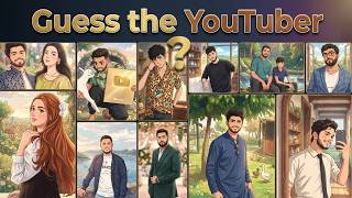 Guess the YouTuber by Their Ghibli Face? 🤔✨ | youtubers Quiz screenshot 5