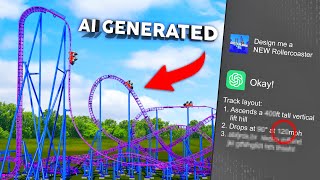 Building an AI GENERATED Rollercoaster??