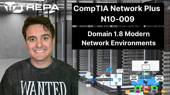 Network Plus N10-009 Full Course | Domain 1.8 Emerging Tech, SDN, SD-WAN, VXLAN, and ZTNA | CompTIA