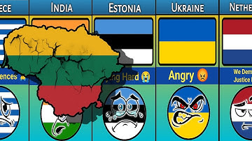 What if Lithuania 🇱🇹 Died Reaction From Different Countries