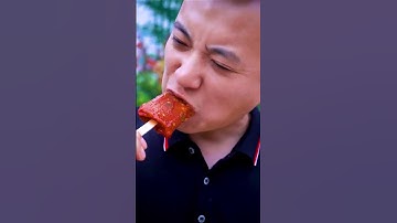 Thumbnail of Hot!Lots of peppers for ice cream| Chinese Food Eating Show | Funny Mukbang ASMR