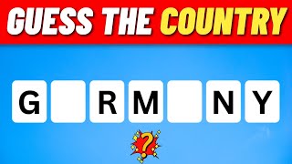 Guess The Country Before Time Runs Out!