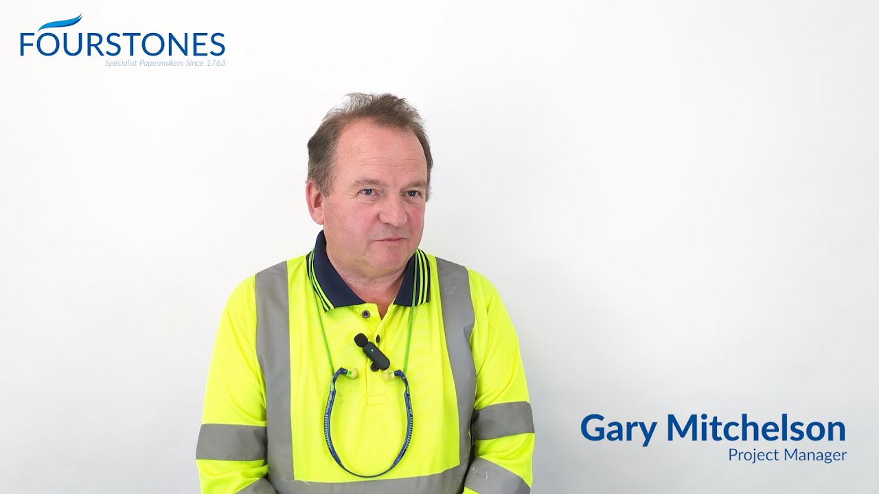 Fourstones Paper Mill PM6 Launch - Natasha and Gary