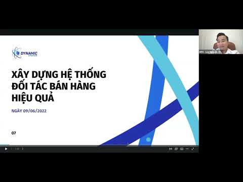 PHƯƠNG PHÁP XÂY DỰNG VÀ DẪN DẮT HT ĐỐI TÁC TƯ VẤN- M5* LEE NGUYỄN