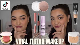 TESTING NEW VIRAL TIKTOK MAKEUP PRODUCTS | First Impressions