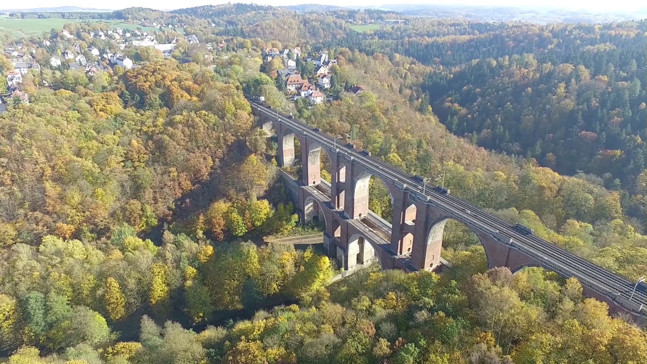 Die Göltzschtalbrücke und die Elstertalbrücke