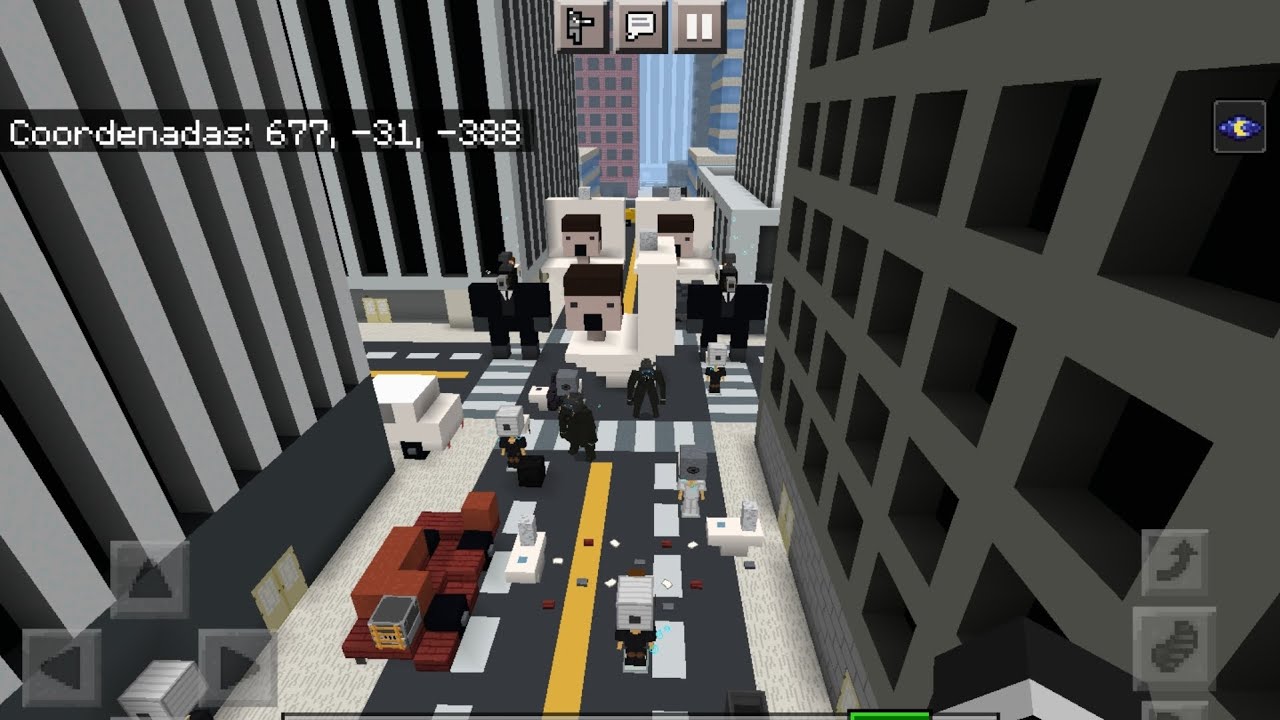 Skibidi Toilet 31 in Minecraft