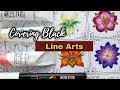 HOW TO COVER BLACK OUTLINES IN YOUR COLOURING BOOKS | Tutorial