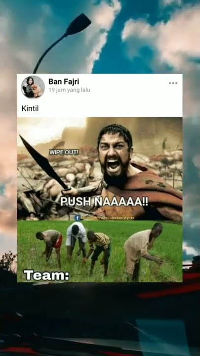 MOMENT SAAT TIM MUSUH WIPE OUT 😂