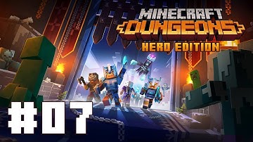 MINECRAFT DUNGEONS (HERO EDITION) CO-OP PART-7 Walkthrough Gameplay (No Commentary) PS4 PRO