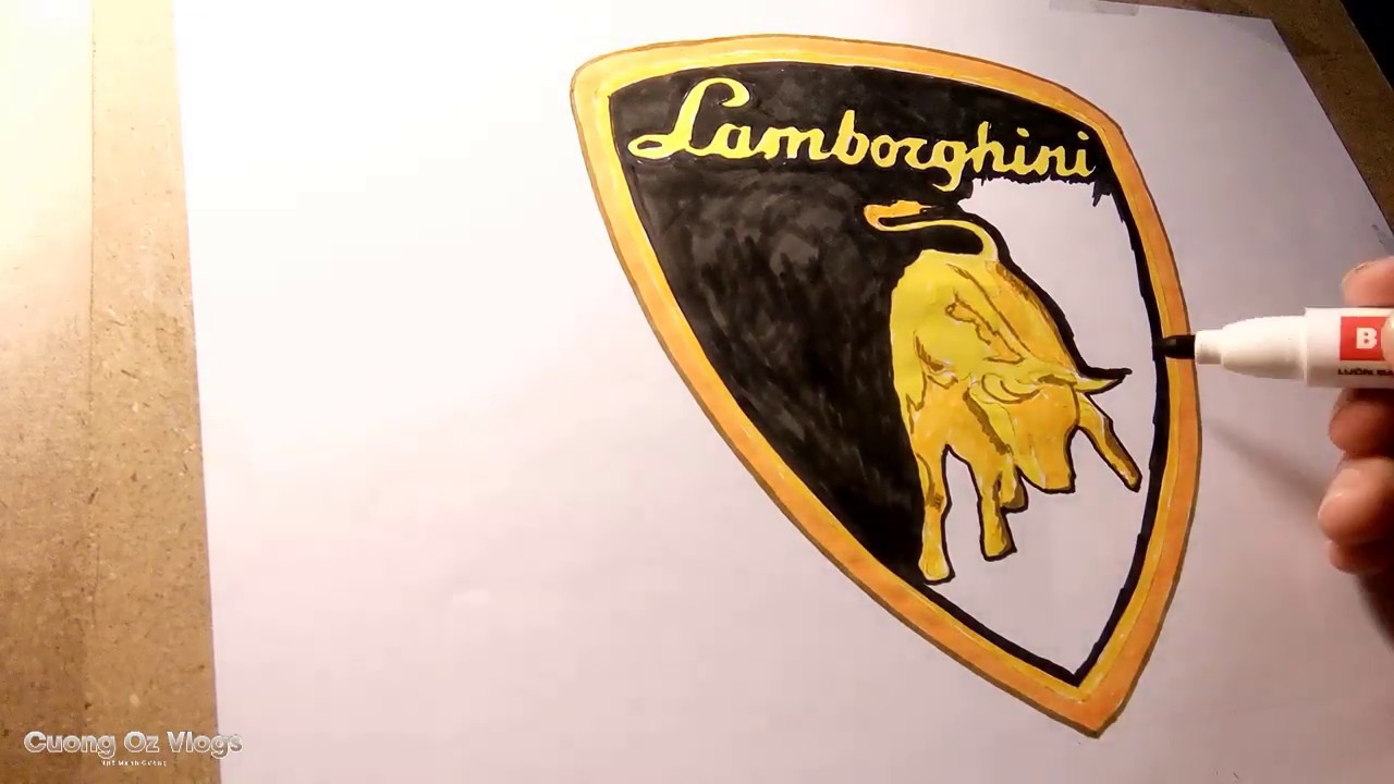 Cách tạo nên Cách vẽ logo Lamborghini đậm chất hãng xe thể thao nổi tiếng