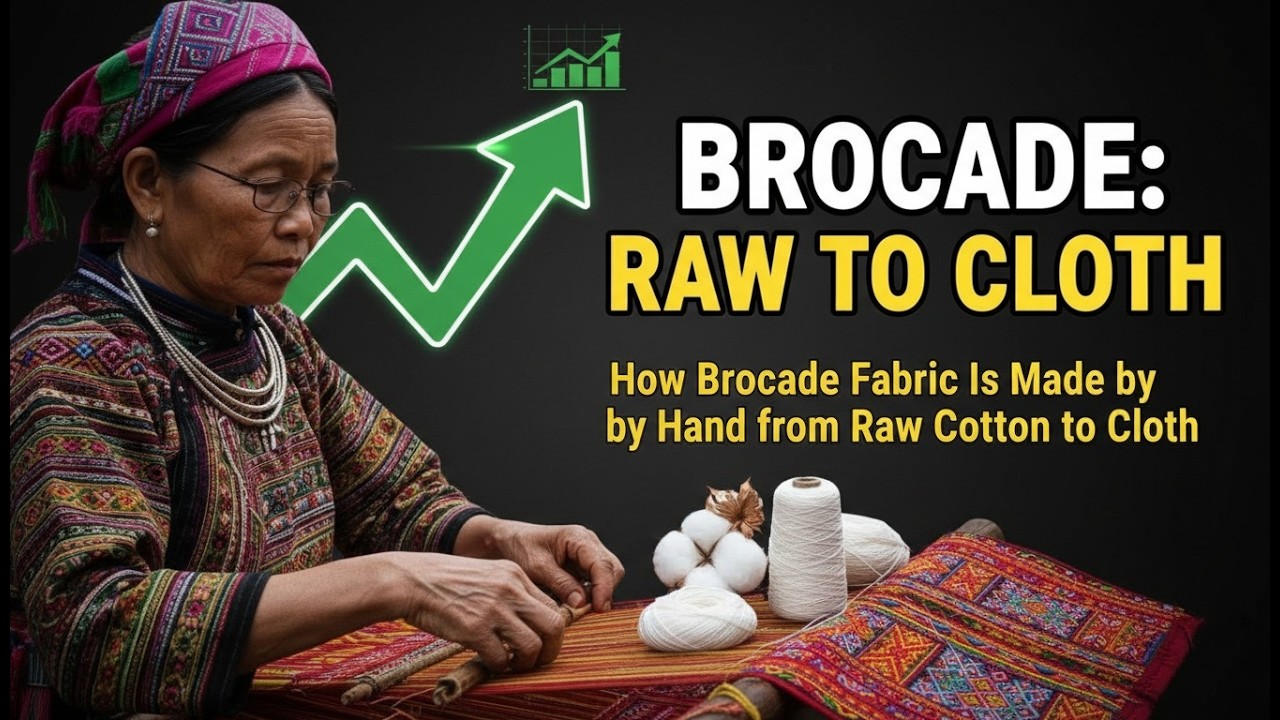 From Raw Cotton to Royal Brocade — The Beautiful Tradition of Handmade Weaving