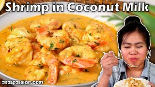Spicy Shrimp in Coconut Milk |Ginataang Hipon Simple at Mas Pinasarap