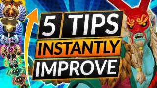 5 TIPS for EVERY Support Hero - Position 4 and 5 are EASY MMR - Dota 2 Guide