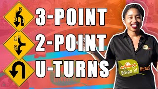 ThreePoint (3Point) & TwoPoint (2Point) Turns: Learn to Turn Around When You Can't Do a Uturn!