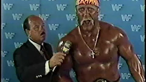 Hulk Hogan MSG promo - aired 5/9/87