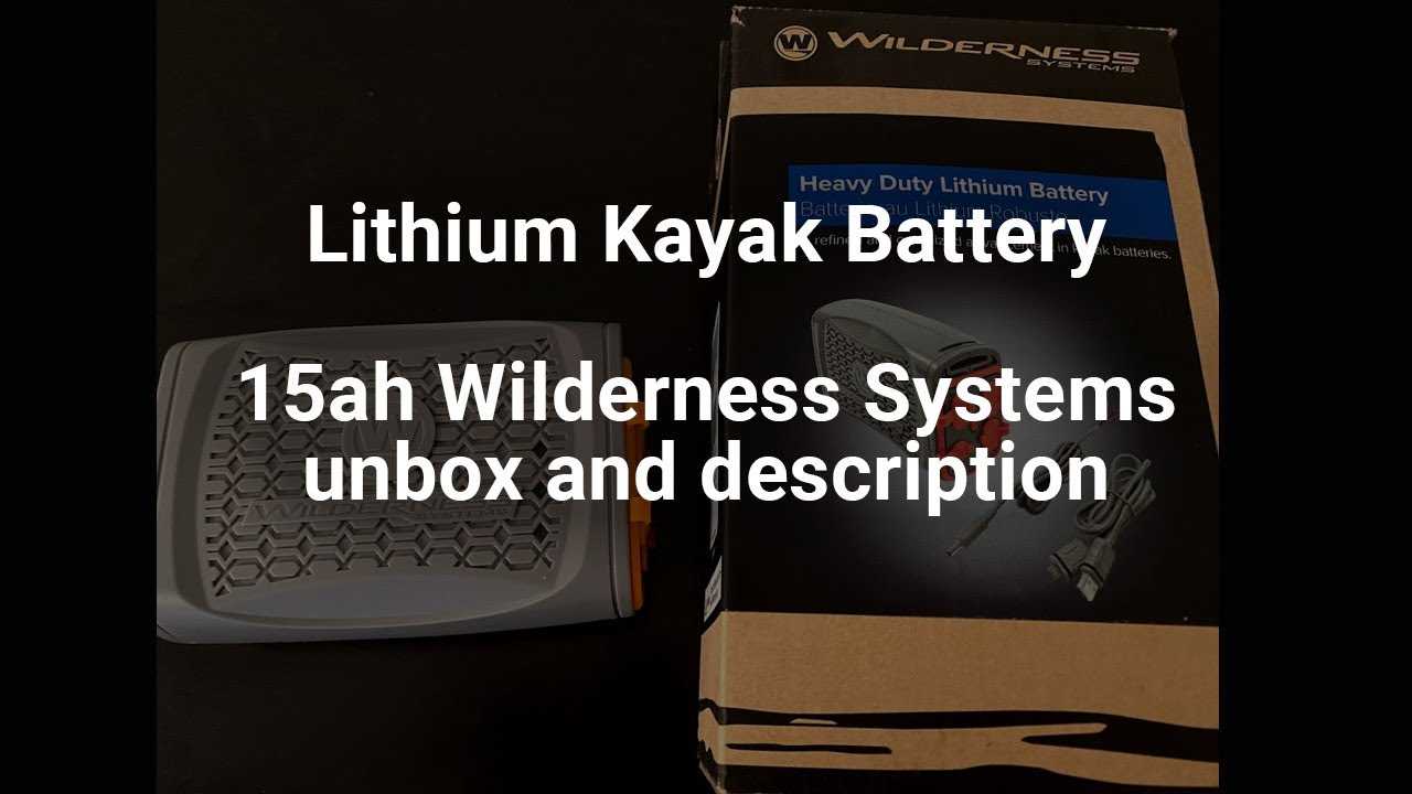 Wilderness Systems Heavy Duty Lithium Battery for Fishfinders 2nd GEN Battery 