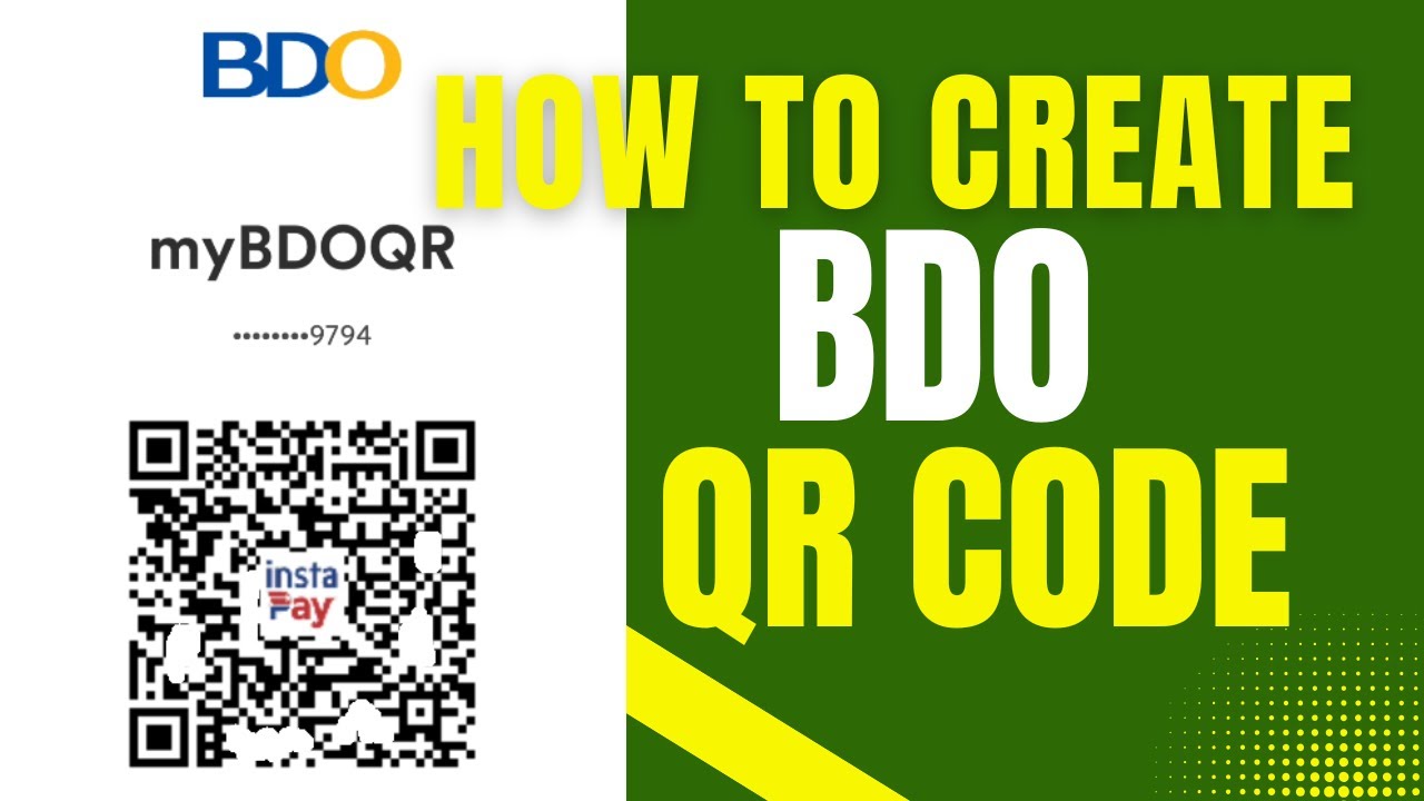 How to Generate QR Code with BDO Unibank Digital Banking App | 2025 ...