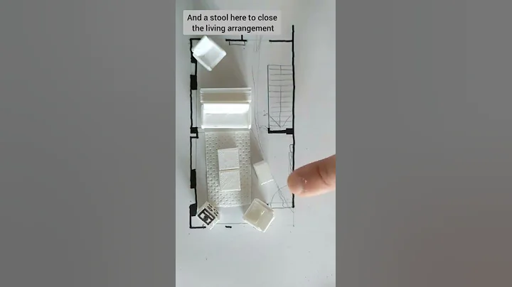 How to make a long & narrow room feel generous #bigspace #smallspaces #interiordesign #spaceplanner