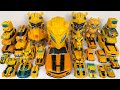 Full BUMBLEBEE Yellow Car Transportation - Transformers Rise of Beasts, Robot Truck & Dinosaur Movie