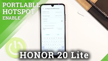 How to Turn On Portable Hotspot in HONOR 20 Lite – Configure Portable Hotspot