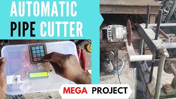 AUTOMATIC PIPE CUTTER| AUTOMATIC PIPE CUTTING MACHINE| TUBE CUTTING MACHINE| MECHANICAL PROJECT